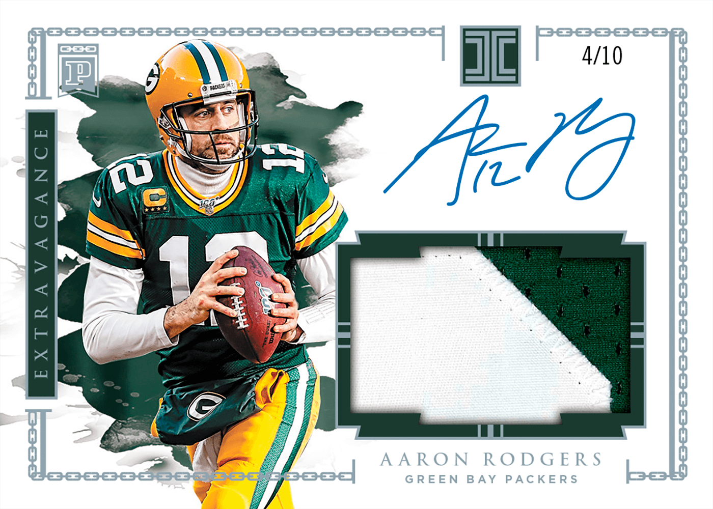 Aaron Rodgers 2020 Card 2020 Leaf Draft Football Flashback 2005 Aaron 