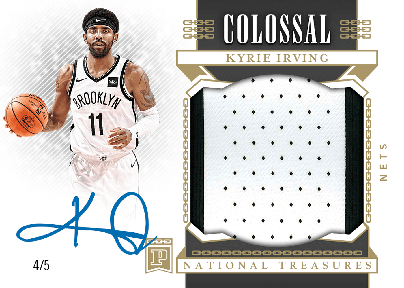 2019 Panini National Treasures Basketball Bc Colossal Material