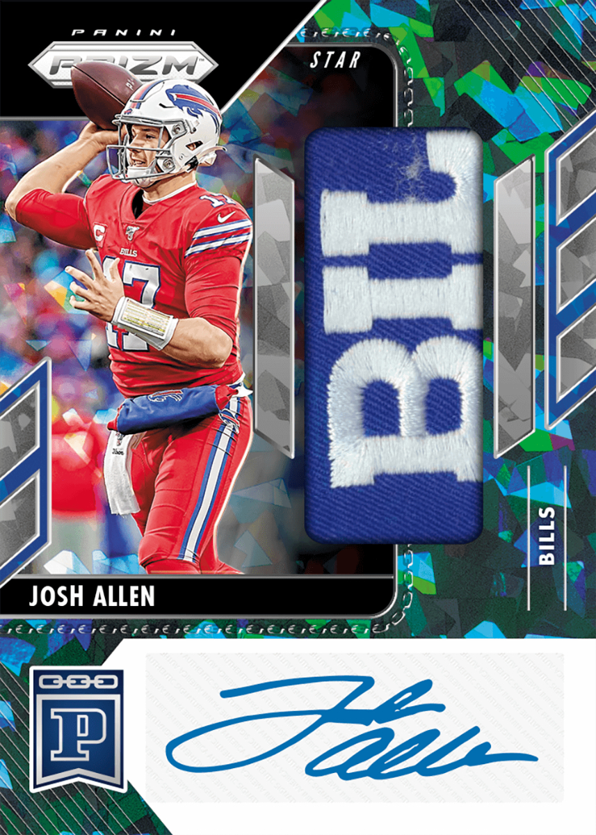 josh allen autographed football