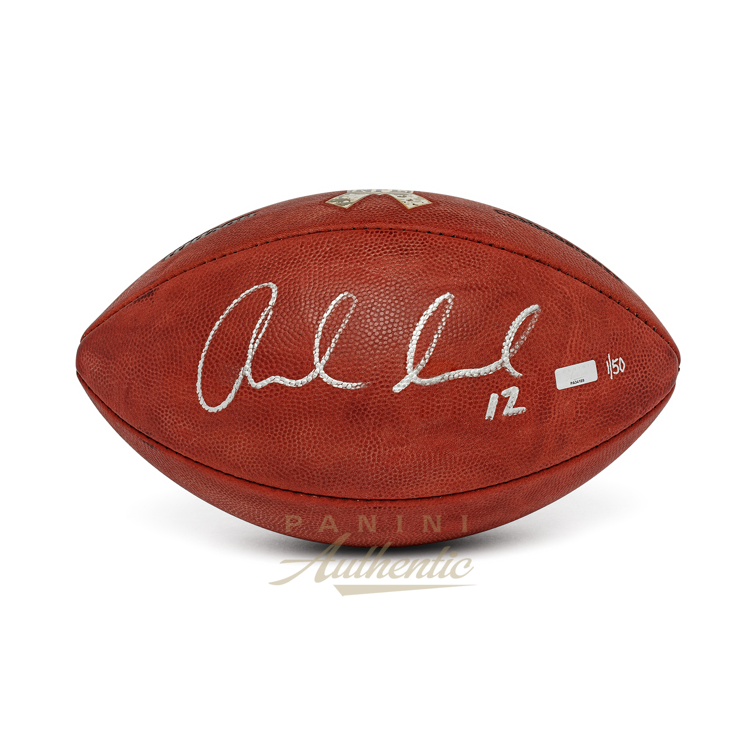andrew luck signed football