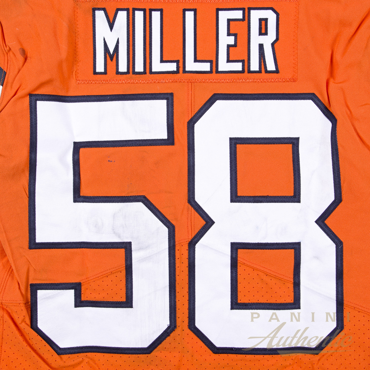 von miller game worn jersey