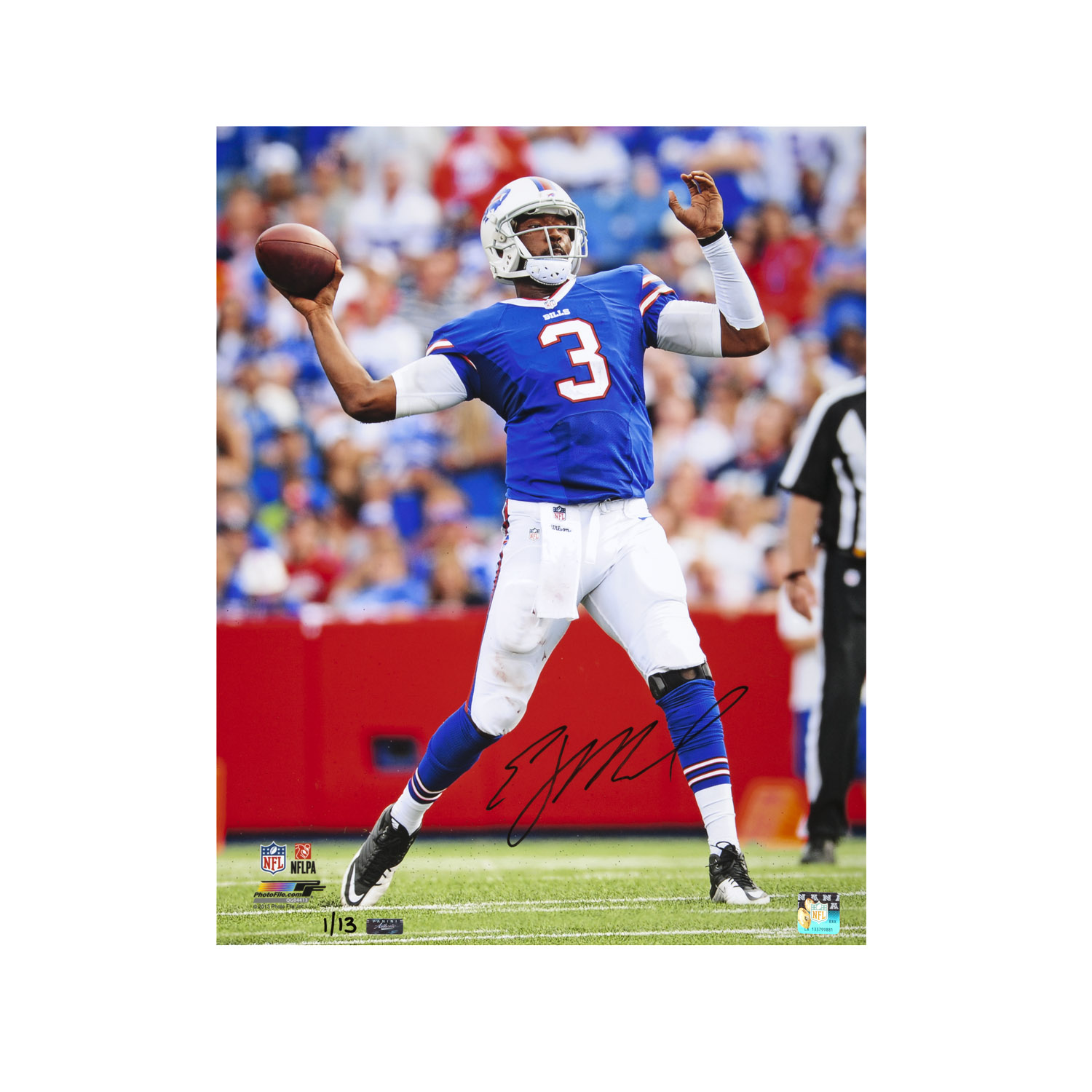 Ej Manuel Autographed Deep Threat 16x20 Photograph Unframed Limited To 13 Jay manuel was born in springfield, illinois and grew up in toronto, ontario, canada after being adopted. ej manuel autographed deep threat 16x20 photograph unframed limited to 13