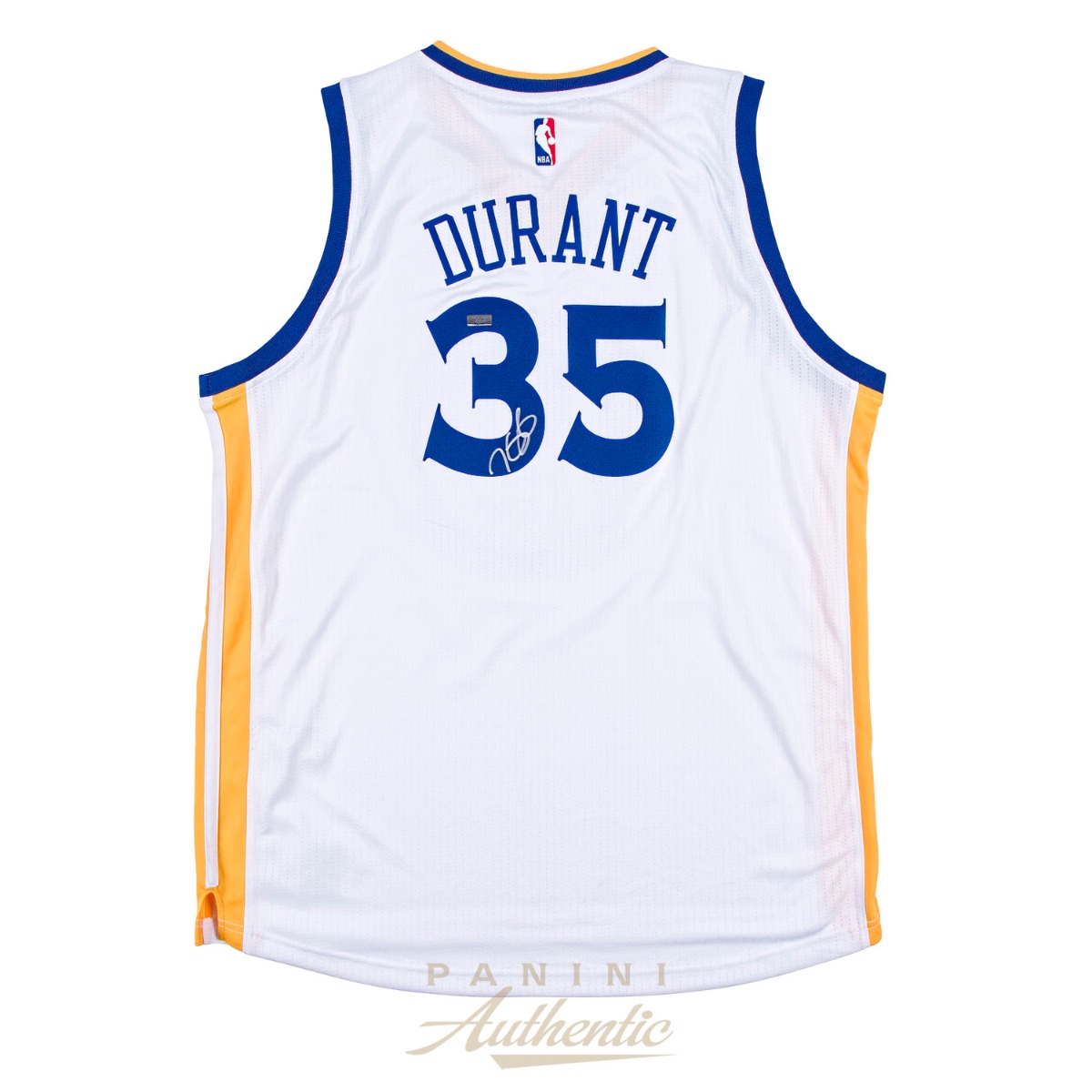 kevin durant warriors jersey white