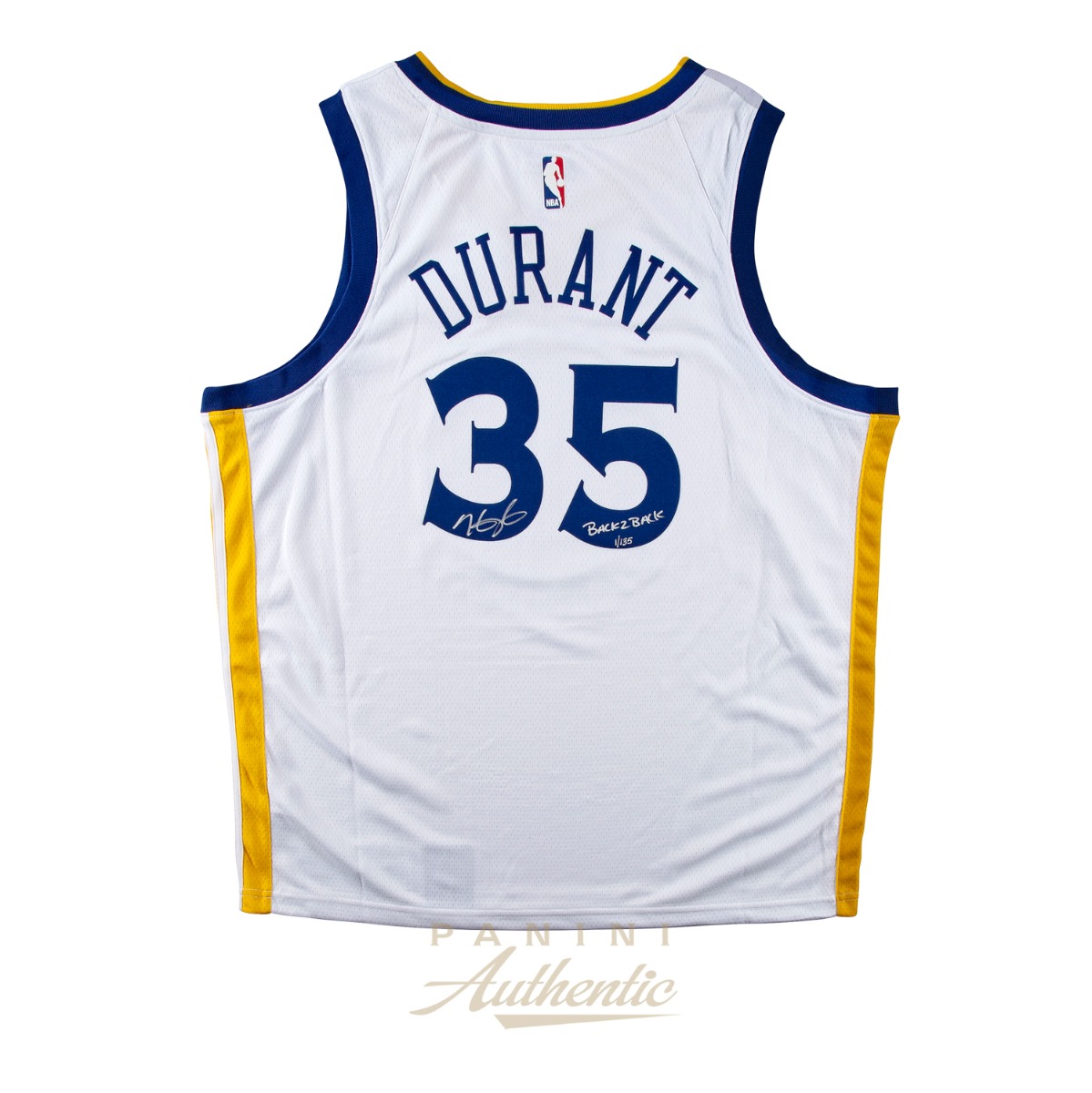 kevin durant back of jersey