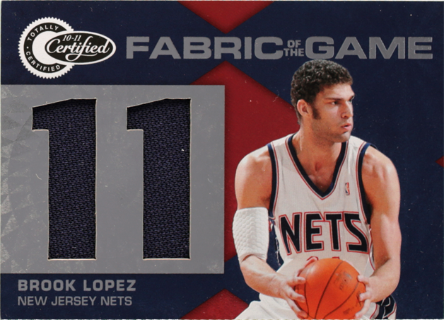 Brook Lopez-Certified-Fabric of the 